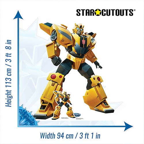 Bumblebee Transformers Lifesize Cardboard Cutout 113cm Product Gallery Image
