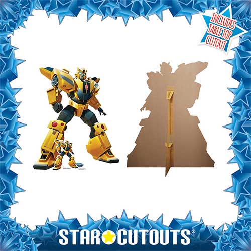 Bumblebee Transformers Lifesize Cardboard Cutout 113cm Product Gallery Image