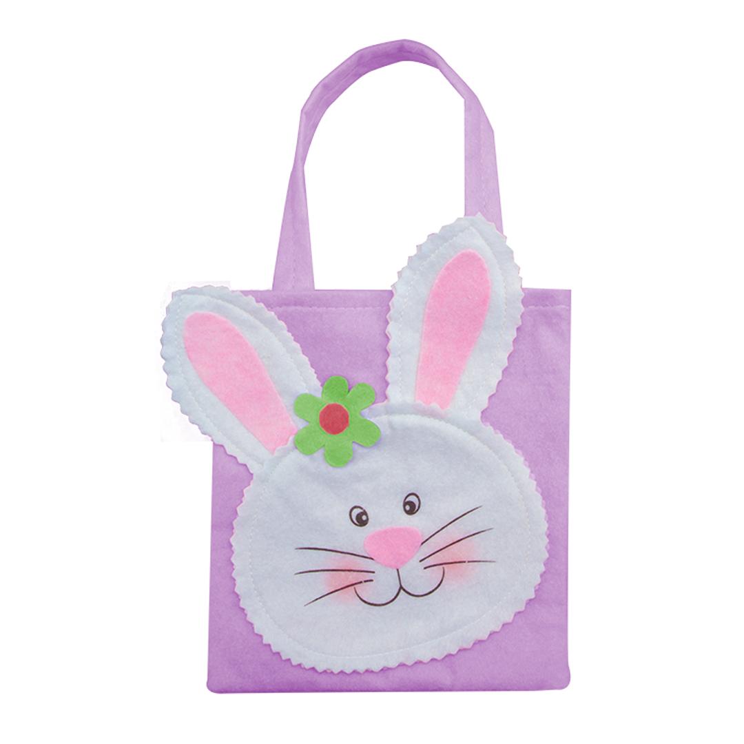Bunny Lavender Felt Easter Bag 23cm Product Gallery Image