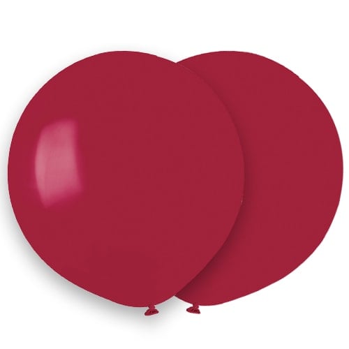 Burgundy Biodegradable Latex Balloons 48cm / 19 in - Pack of 25 Product Image