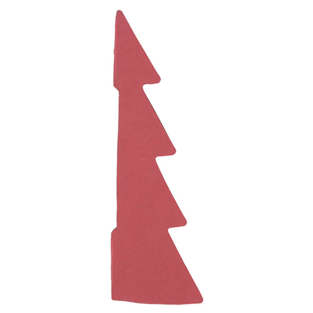Burgundy Red Christmas Tree Paper Honeycomb Centrepiece Table Decoration 25cm View 2