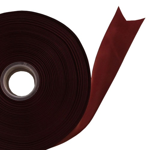 Burgundy Satin Faced Ribbon Reel 38mm x 91m Product Image