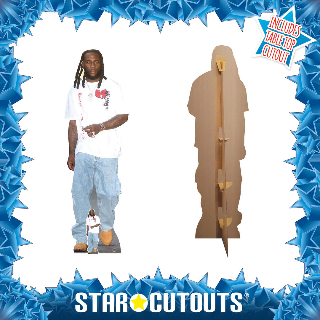 Burna Boy Lifesize Cardboard Cutout 188cm Product Gallery Image