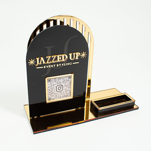 Business Card Acrylic Advertising Display Stand