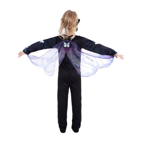 Butterfly Skeleton Jumpsuit Girls Fancy Dress Costume Kids Small - Age 4-6 Product Gallery Image