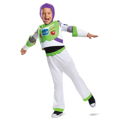 Buzz Lightyear Toy Story 4 Disney Pixar Boys Deluxe Fancy Dress Costume Kids Small - Age 4-6 Product Gallery Image