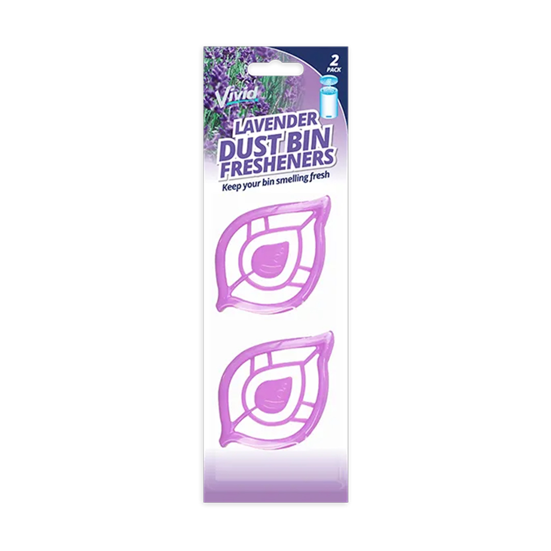 Calming Lavender Dust Bin Fresheners - Pack of 2