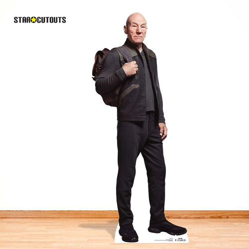 Captain Jean Luc Picard Backpack Star Trek: Picard Patrick Stewart Lifesize Cardboard Cutout 178cm Product Gallery Image