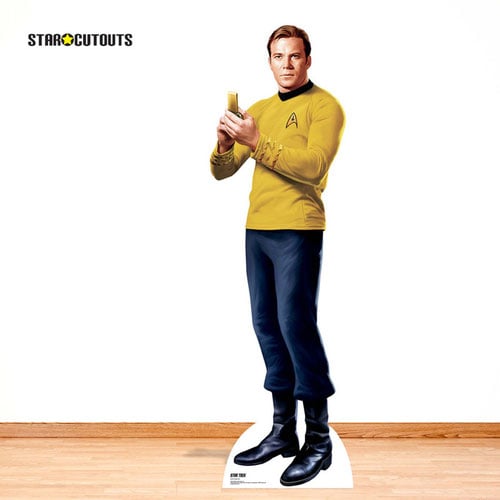 Captain Kirk Star Trek: The Original Series William Shatner Lifesize Cardboard Cutout 179cm Product Gallery Image