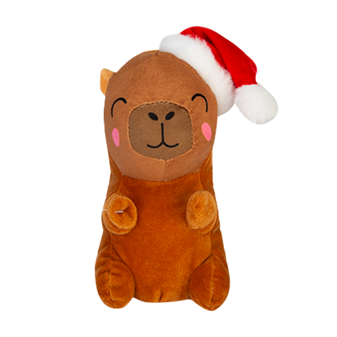 Capybara Christmas Plush Soft Toy 18cm