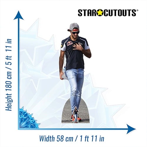 Carlos Sainz Lifesize Cardboard Cutout 180cm Product Gallery Image