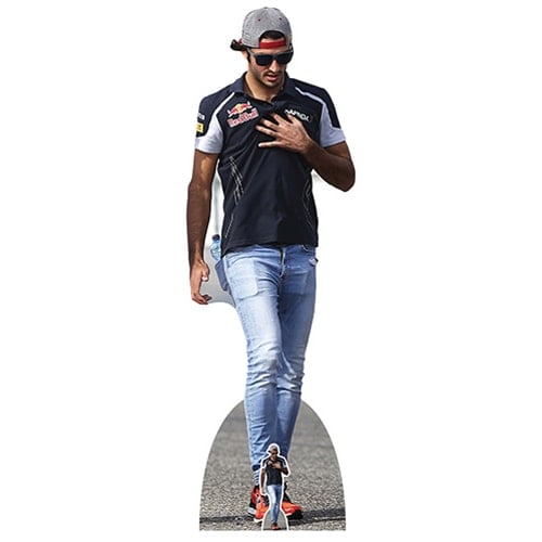 Carlos Sainz Lifesize Cardboard Cutout 180cm Product Gallery Image