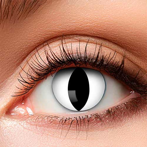 Cat Eye Halloween Contact Lenses Fancy Dress Accessory
