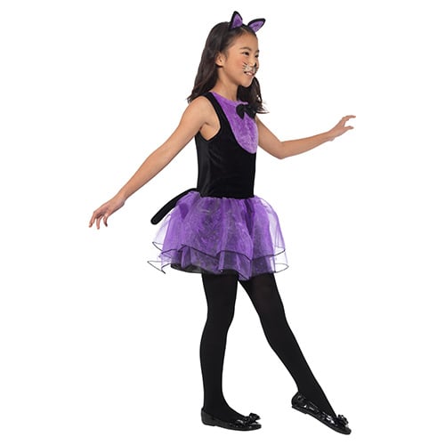 Cat Girls Fancy Dress Costume Kids Small - Age 4-6 Product Gallery Image