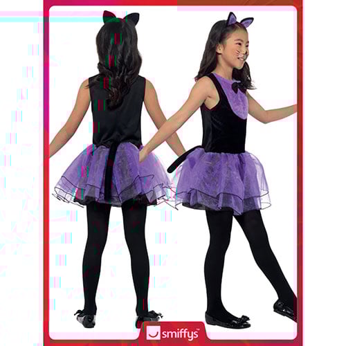 Cat Girls Fancy Dress Costume Kids Small - Age 4-6 Product Gallery Image