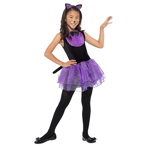 Cat Girls Fancy Dress Costume Kids Small - Age 4-6 Product Gallery Image