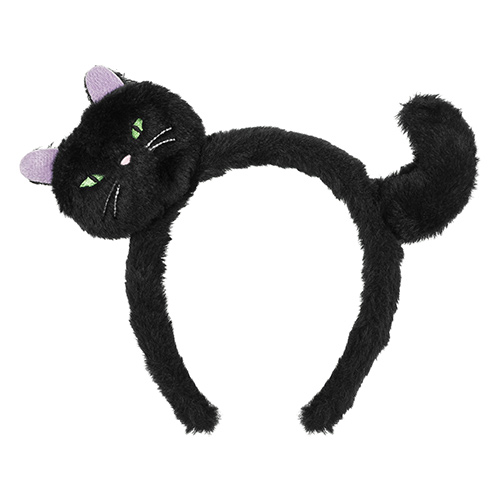 Cat Plush Halloween Fancy Dress Headband Product Gallery Image
