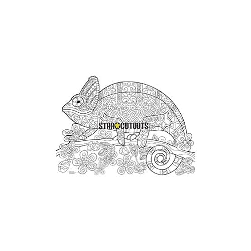 Chameleon Design Colour Craft Star Mini Cardboard Cutout 68cm