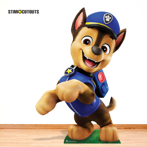 Chase Paw Patrol Police Puppy Lifesize Cardboard Cutout 133cm Product Gallery Image