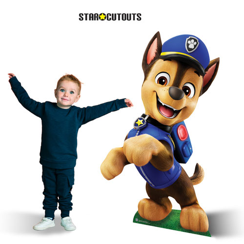 Chase Paw Patrol Police Puppy Lifesize Cardboard Cutout 133cm Product Gallery Image