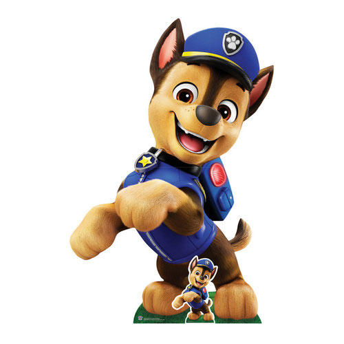 Chase Paw Patrol Police Puppy Lifesize Cardboard Cutout 133cm Product Gallery Image