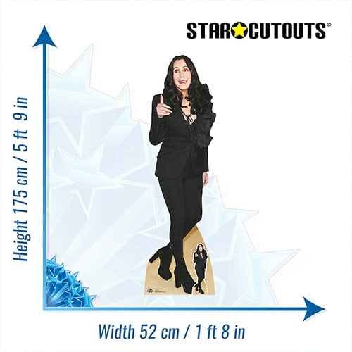 Cher Thumbs Up Lifesize Cardboard Cutout 175cm Product Gallery Image