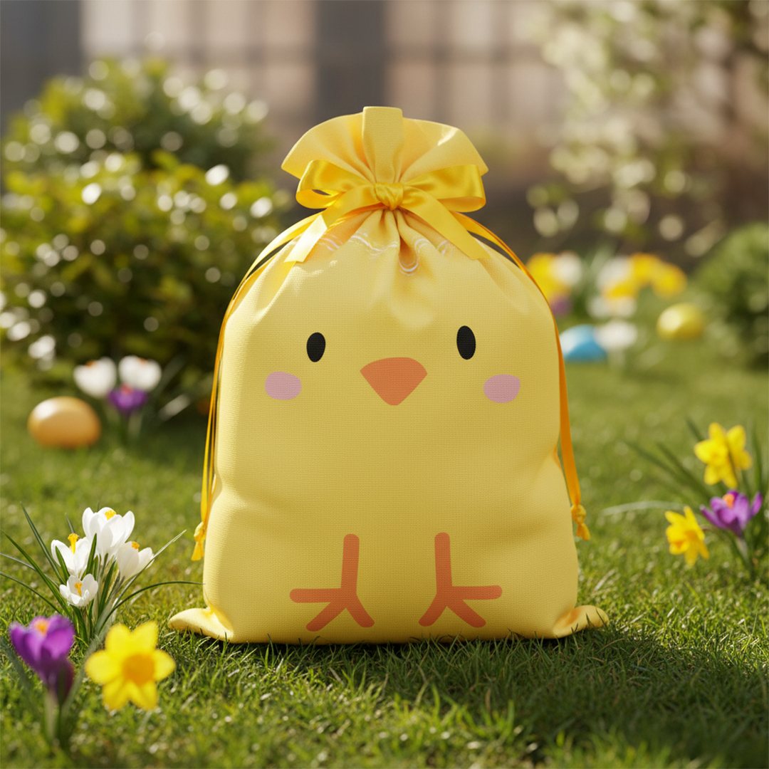 Chick Easter Woven Character Bags - Pack of 3 Product Gallery Image