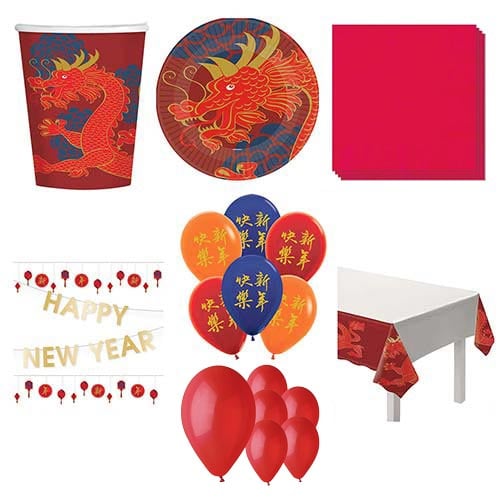 Chinese Lunar New Year 16 Person Deluxe Party Pack