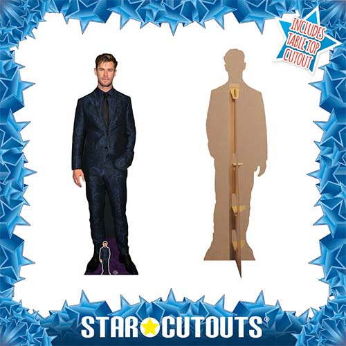 Chris Hemsworth Blue Suit Lifesize Cardboard Cutout 190cm Product Gallery Image