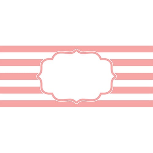 Christening Pink Design Large Personalised Banner – 10ft x 4ft