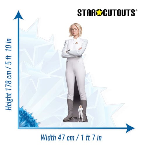 Christine Chapel Strange New Worlds Star Trek Jess Bush Lifesize Cardboard Cutout 178cm Product Gallery Image
