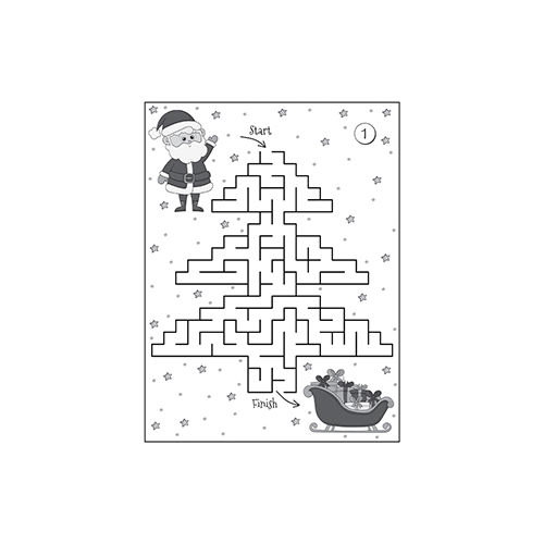 Christmas A4 Activity Pack Product Gallery Image