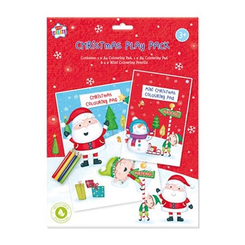 Christmas Activity Play Pack with Pencils