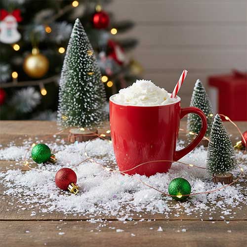 Christmas Artificial Snowflakes 100g Product Gallery Image