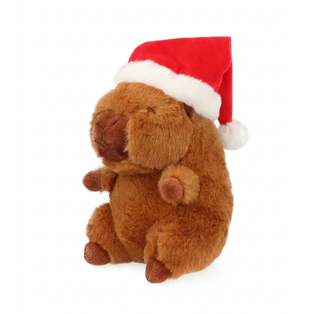 Christmas Capybara Plush Soft Toy 17cm