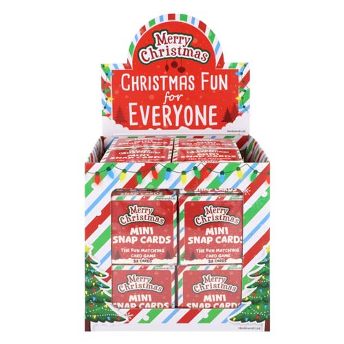 Christmas Character Mini Snap Cards - Pack of 12 Product Gallery Image