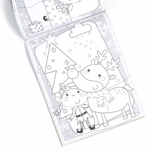 Christmas Colouring Activity Play Pack with Pencils Product Gallery Image