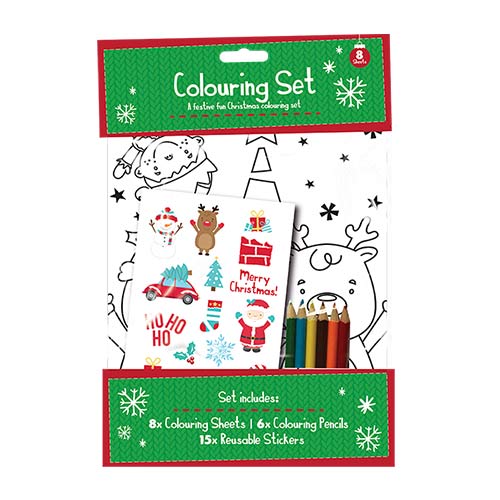 Christmas Colouring Set Product Gallery Image