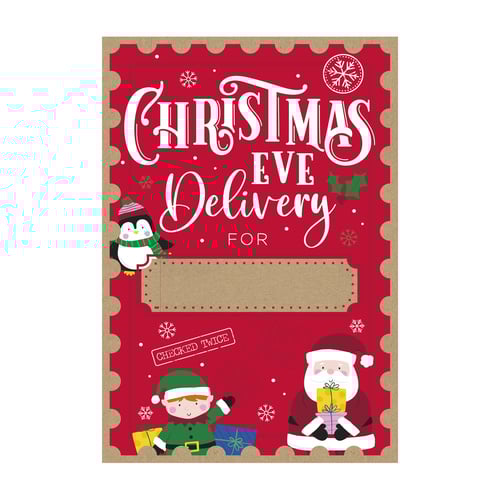 Christmas Eve Personalisable Stackable Gift Boxes - Pack of 3 Product Gallery Image