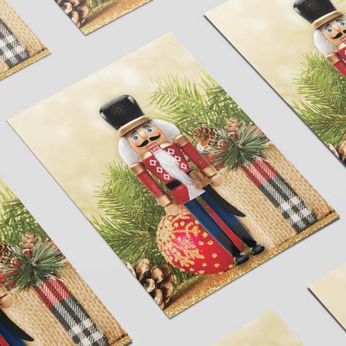 Christmas Nutcracker Poster PVC Party Sign Decoration Product Gallery Image