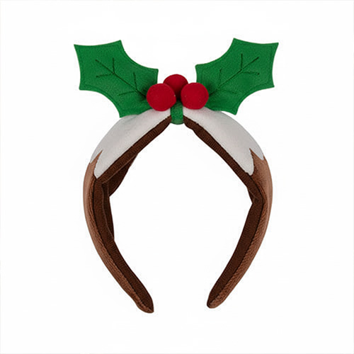 Christmas Pudding Headband Fancy Dress Accessory
