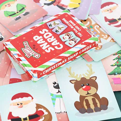 Christmas Snap Card Game Product Gallery Image