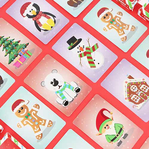 Christmas Snap Card Game Product Gallery Image