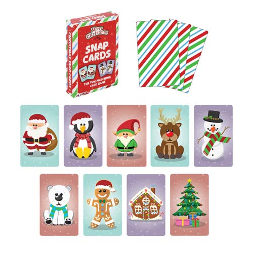 Christmas Snap Card Game Product Gallery Image