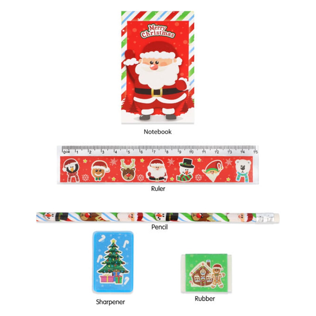 Christmas Stationery Favour Set