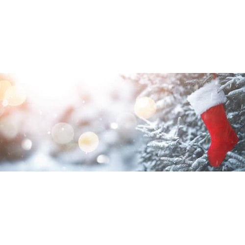 Christmas Stocking Design Personalised Banner Design Small Personalised Banner - 4ft x 2ft