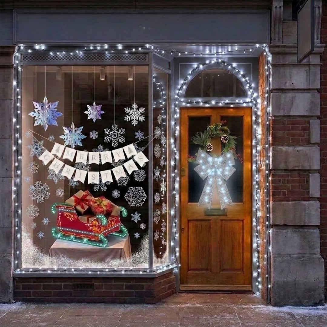 Christmas Storefront & Entrance Decorating Kit