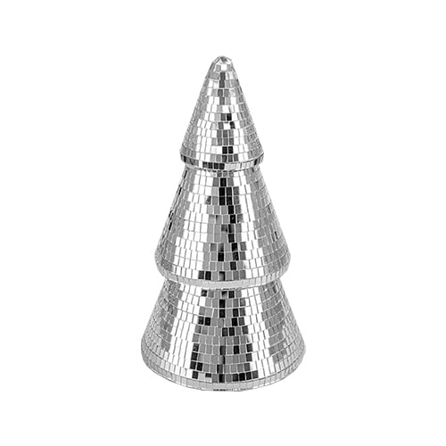 Christmas Tree Disco Ball Decorative Ornament 14cm Product Image