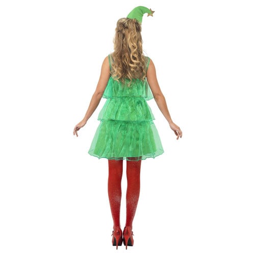 Christmas Tree Tutu Fancy Dress Costume Ladies Large - UK 16-18 Product Gallery Image
