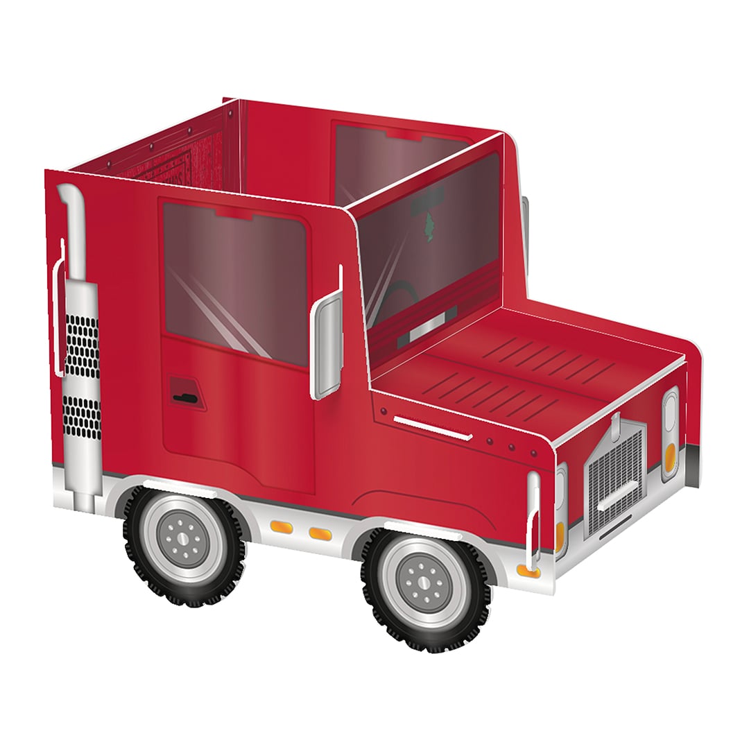 Christmas Truck Present Cardboard Gift Holder 82cm Product Gallery Image